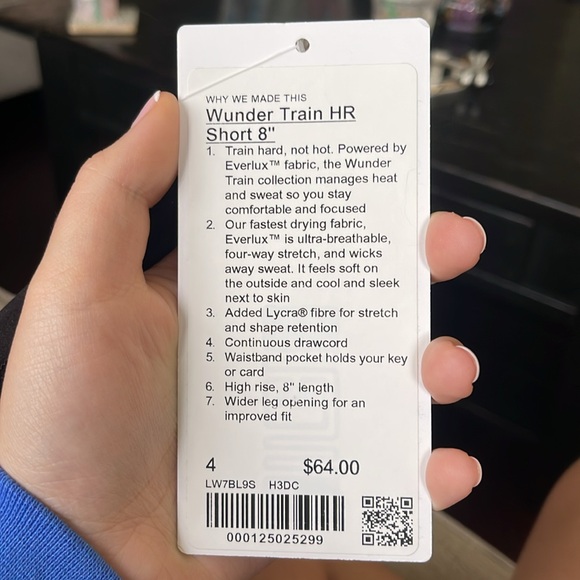 NWT Lululemon Wunder Train HR - Picture 4 of 4